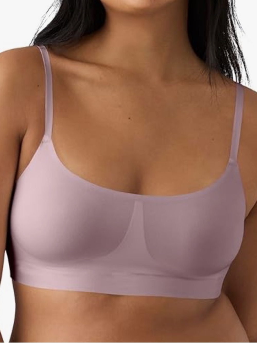 True & Co. Scoop Bralette in Dusty Lavender